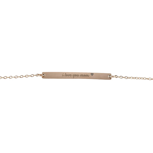 Customized Identity Bracelet