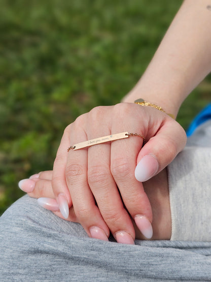 Customized Identity Bracelet