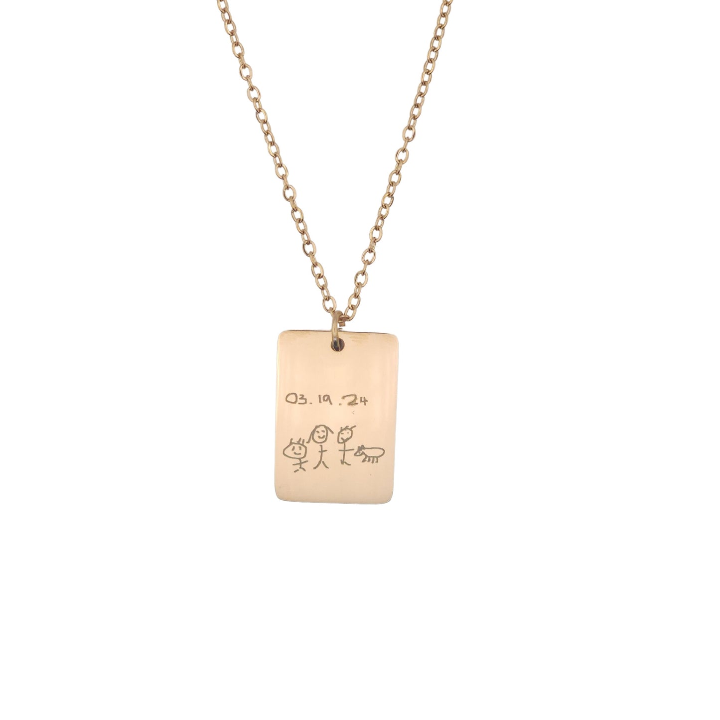 Simple Tag Pendant